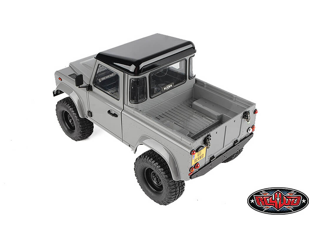 RC4WD GELANDE II RTR WITH 2015 LAND ROVER DEFENDER D90 BODY SET (GREY)