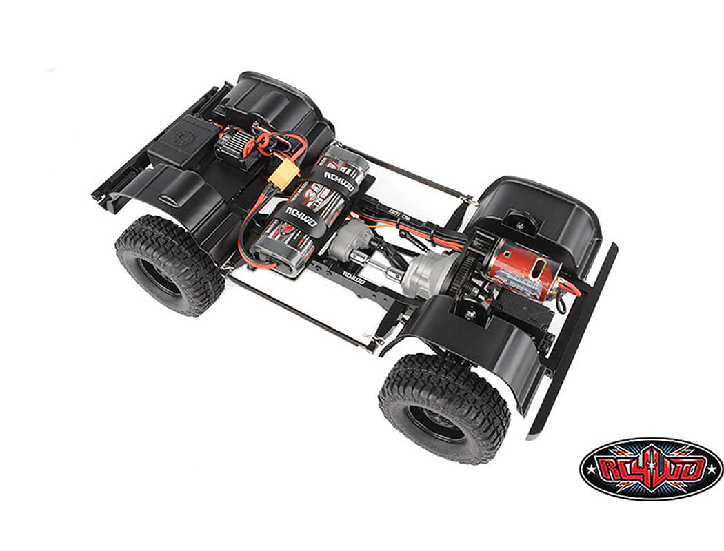 RC4WD GELANDE II RTR WITH 2015 LAND ROVER DEFENDER D90 BODY SET (GREY)