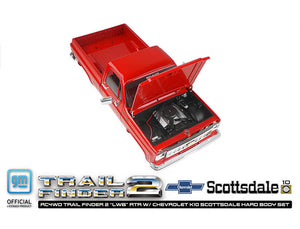 RC4WD TRAIL FINDER 2 LWB RTR WITH CHEVROLET K10 HARD BODY RED