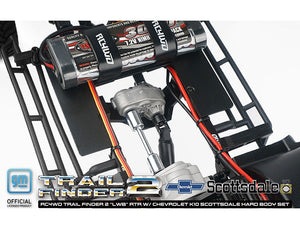RC4WD TRAIL FINDER 2 LWB RTR WITH CHEVROLET K10 HARD BODY RED