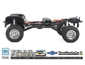 RC4WD TRAIL FINDER 2 LWB RTR W/CHEVROLET K10 HARDBODY BLACK