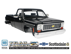 RC4WD TRAIL FINDER 2 LWB RTR W/CHEVROLET K10 HARDBODY BLACK