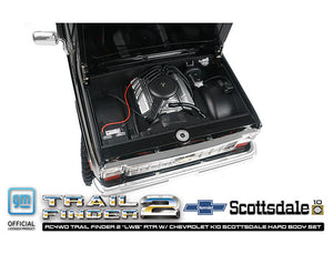 RC4WD TRAIL FINDER 2 LWB RTR W/CHEVROLET K10 HARDBODY BLACK