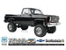 RC4WD TRAIL FINDER 2 LWB RTR W/CHEVROLET K10 HARDBODY BLACK