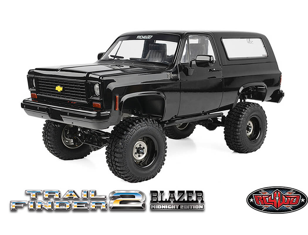 RC4WD TRAILFINDER 2 RTR WITH CHEVROLET BLAZER BODY SET MIDNIGHT EDITION