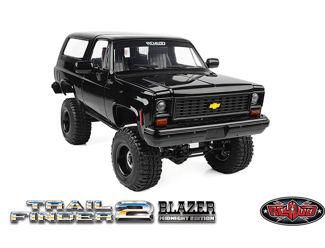 RC4WD TRAILFINDER 2 RTR WITH CHEVROLET BLAZER BODY SET MIDNIGHT EDITION
