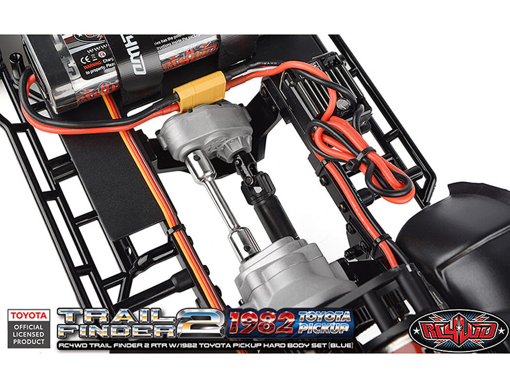 RC4WD TRAIL FINDER2 RTR WITH 1982 TOYOTA PICKUP HARD BODY BLUE