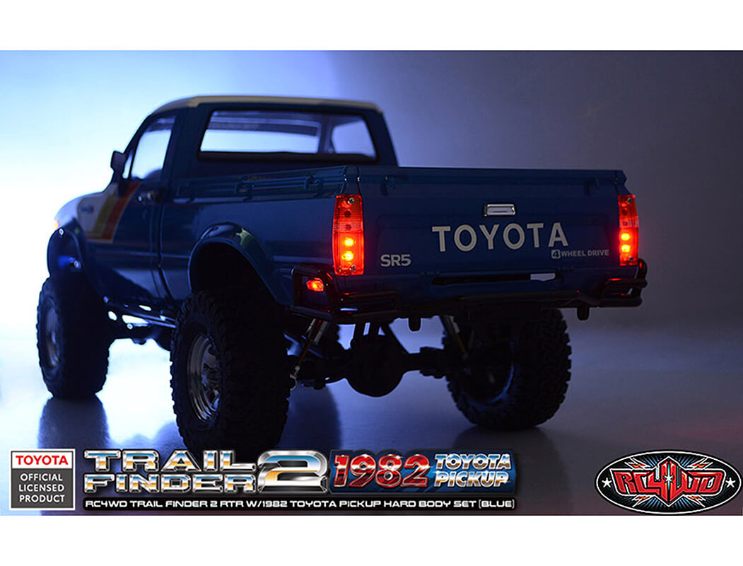 RC4WD TRAIL FINDER2 RTR WITH 1982 TOYOTA PICKUP HARD BODY BLUE