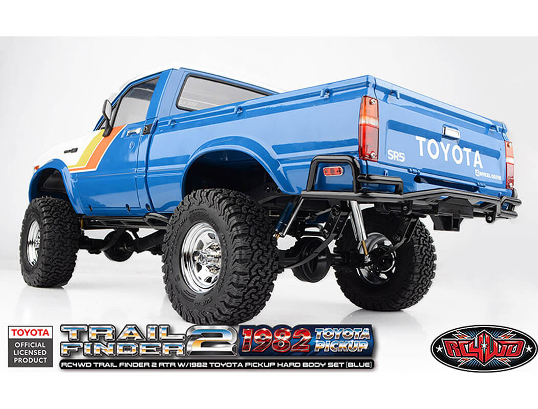 RC4WD TRAIL FINDER2 RTR WITH 1982 TOYOTA PICKUP HARD BODY BLUE