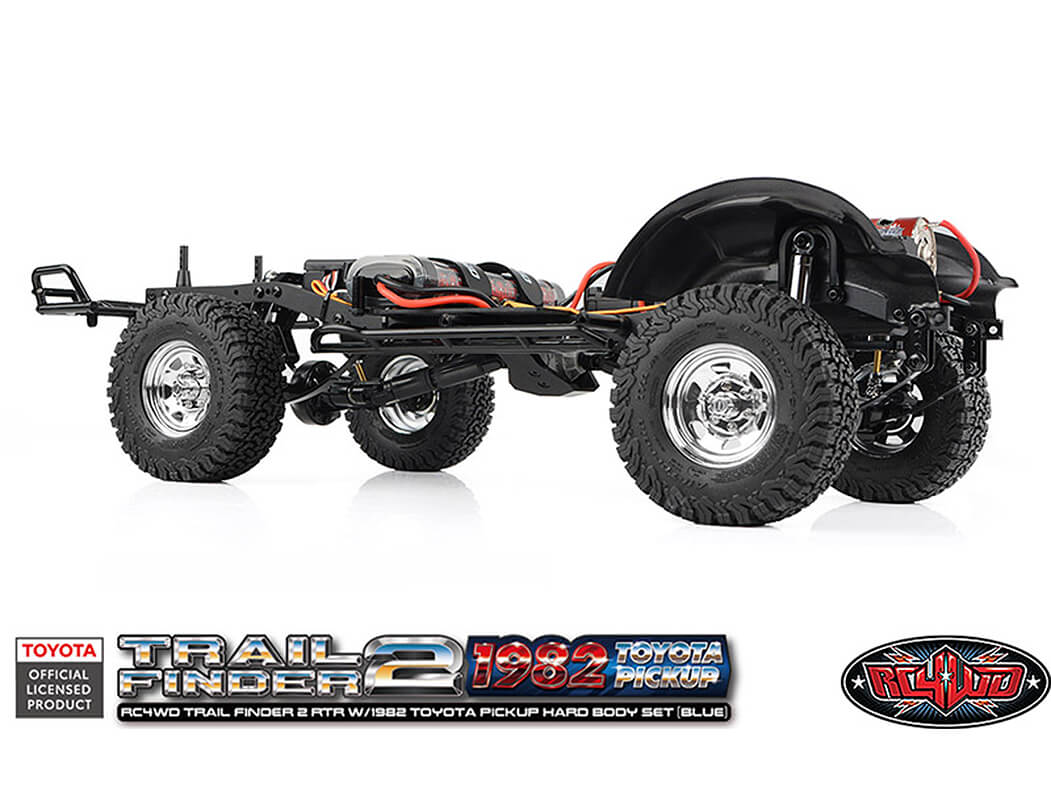 RC4WD TRAIL FINDER2 RTR WITH 1982 TOYOTA PICKUP HARD BODY BLUE