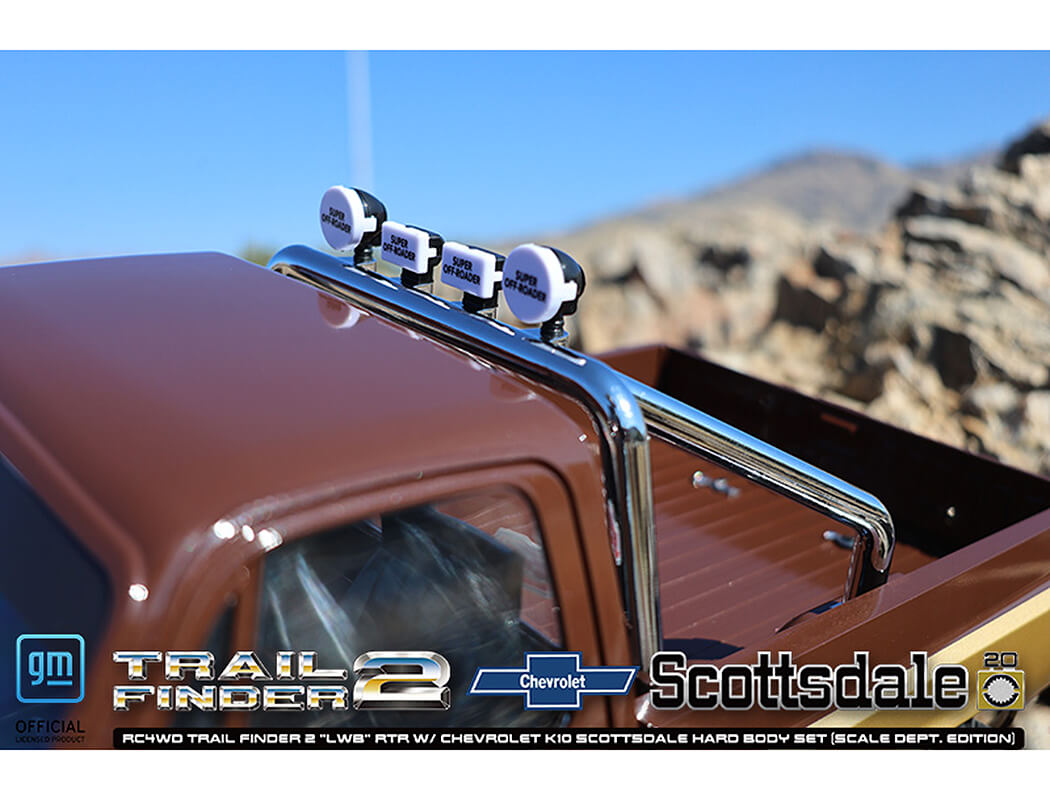 RC4WD TRAILFINDER 2 RTR LWB WITH CHEVROLET K10 SCOTTSDALE BODY