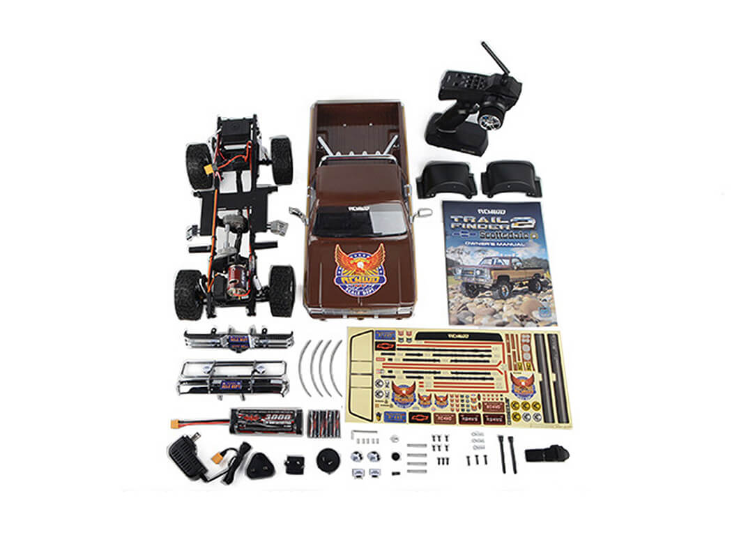 RC4WD TRAILFINDER 2 RTR LWB WITH CHEVROLET K10 SCOTTSDALE BODY