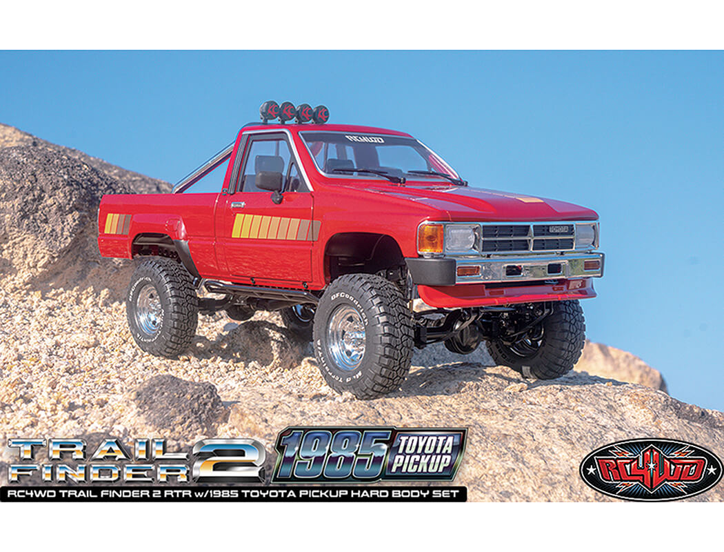 RC4WD TRAIL FINDER 2 RTR WITH 1985 TOYOTA PICKUP HARD BODY SET