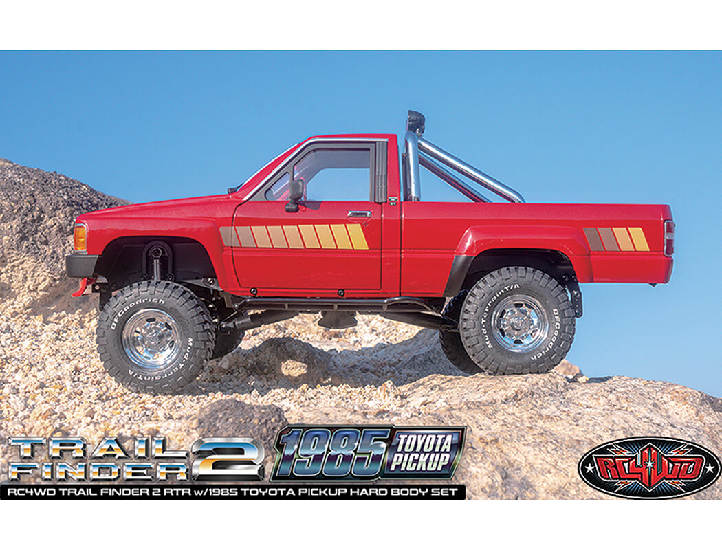 RC4WD TRAIL FINDER 2 RTR WITH 1985 TOYOTA PICKUP HARD BODY SET