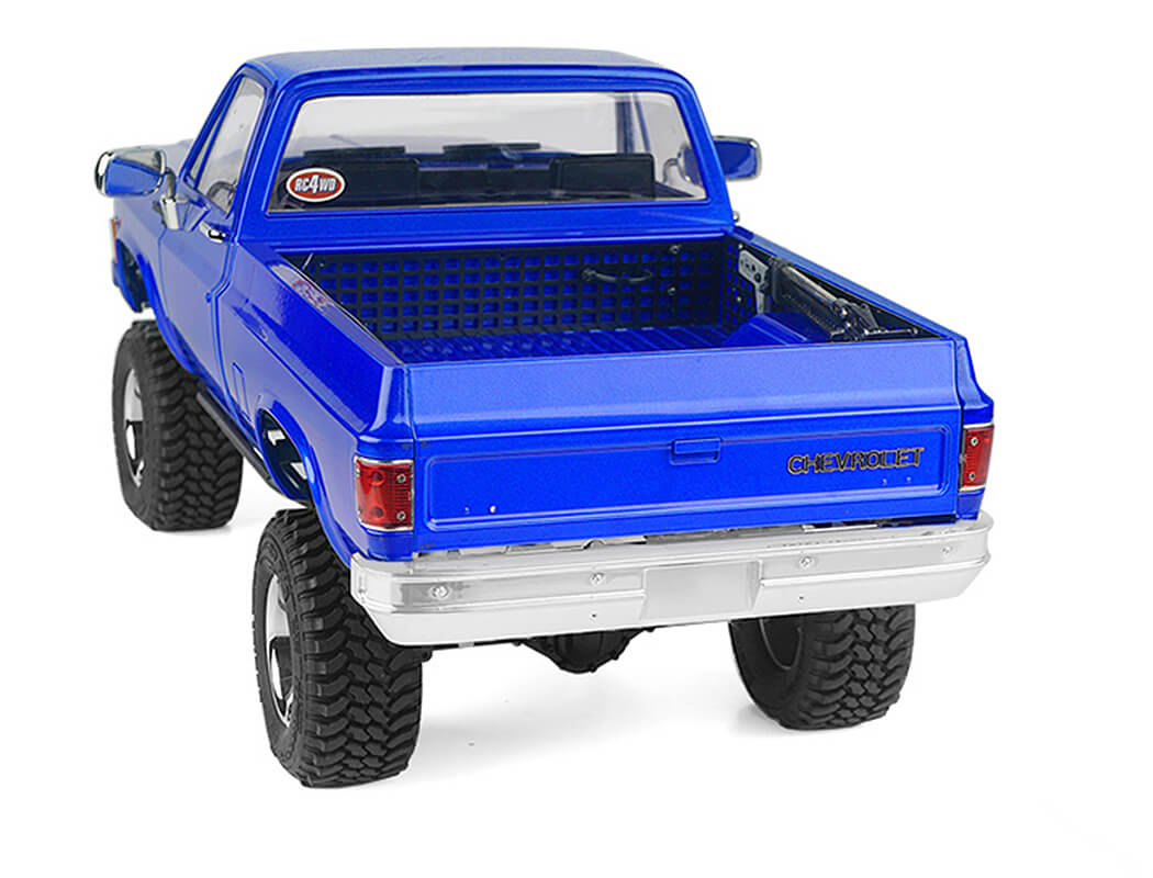 RC4WD ALUMINIUM REAR BUMPER FOR CHEVROLET BLAZER AND K10