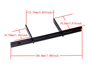 RC4WD ALUMINIUM REAR BUMPER FOR CHEVROLET BLAZER AND K10