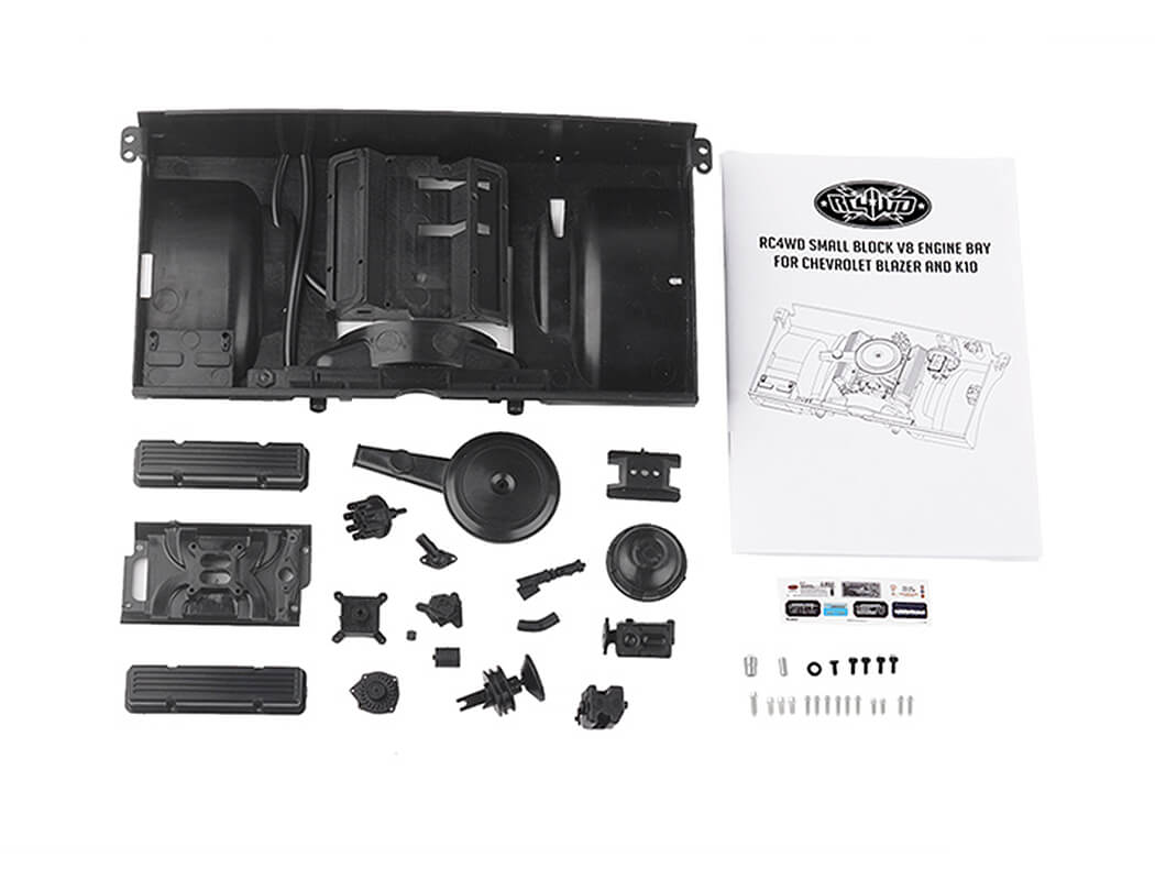 RC4WD SMALL BLOCK V8 ENGINE BAY CHEVROLET BLAZER/K10