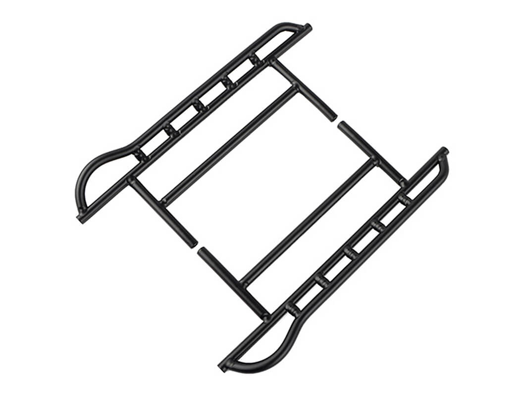 RC4WD TOUGH ARMOUR STEEL SIDE SLIDERS WITH BUMP GELANDE II D90