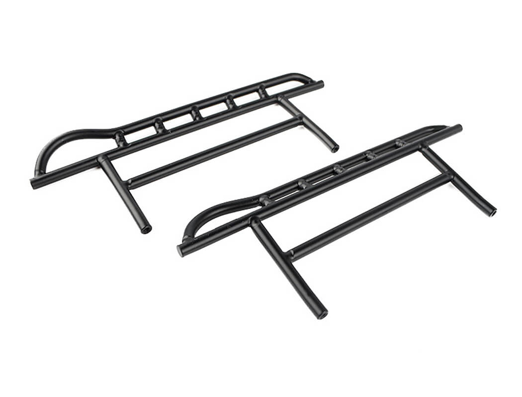 RC4WD TOUGH ARMOUR STEEL SIDE SLIDERS WITH BUMP GELANDE II D90