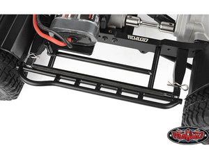 RC4WD TOUGH ARMOUR STEEL SIDE SLIDERS WITH BUMP GELANDE II D90
