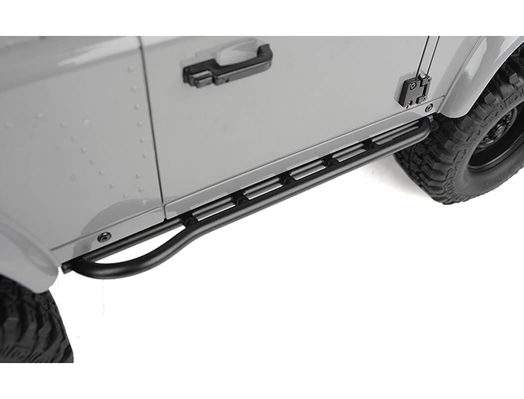 RC4WD TOUGH ARMOUR STEEL SIDE SLIDERS WITH BUMP GELANDE II D90