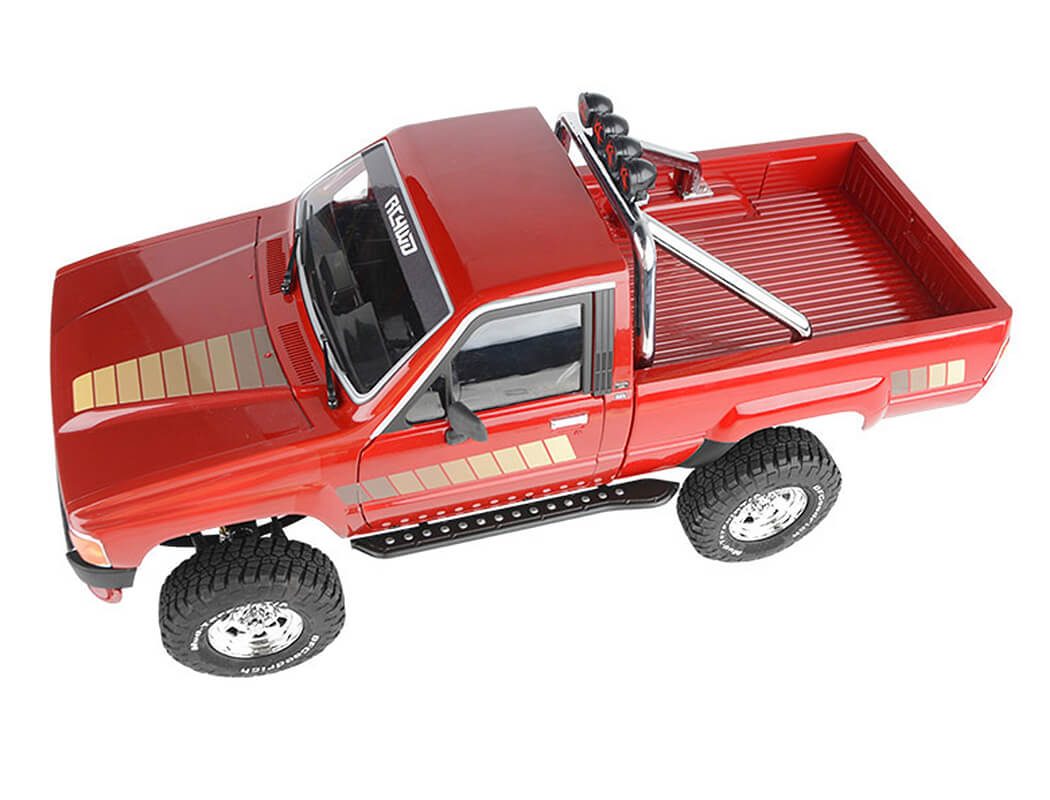 RC4WD TOUGH ARMOR SLIDERS WITH REAR STEP 1985 TOYOTA PICKUP