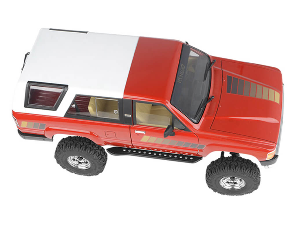 RC4WD TOUGH ARMOR SLIDERS WITH REAR STEP 1985 TOYOTA PICKUP