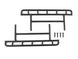 RC4WD TOUGH ARMOUR STEEL SIDE SLIDERS GELANDE II D90