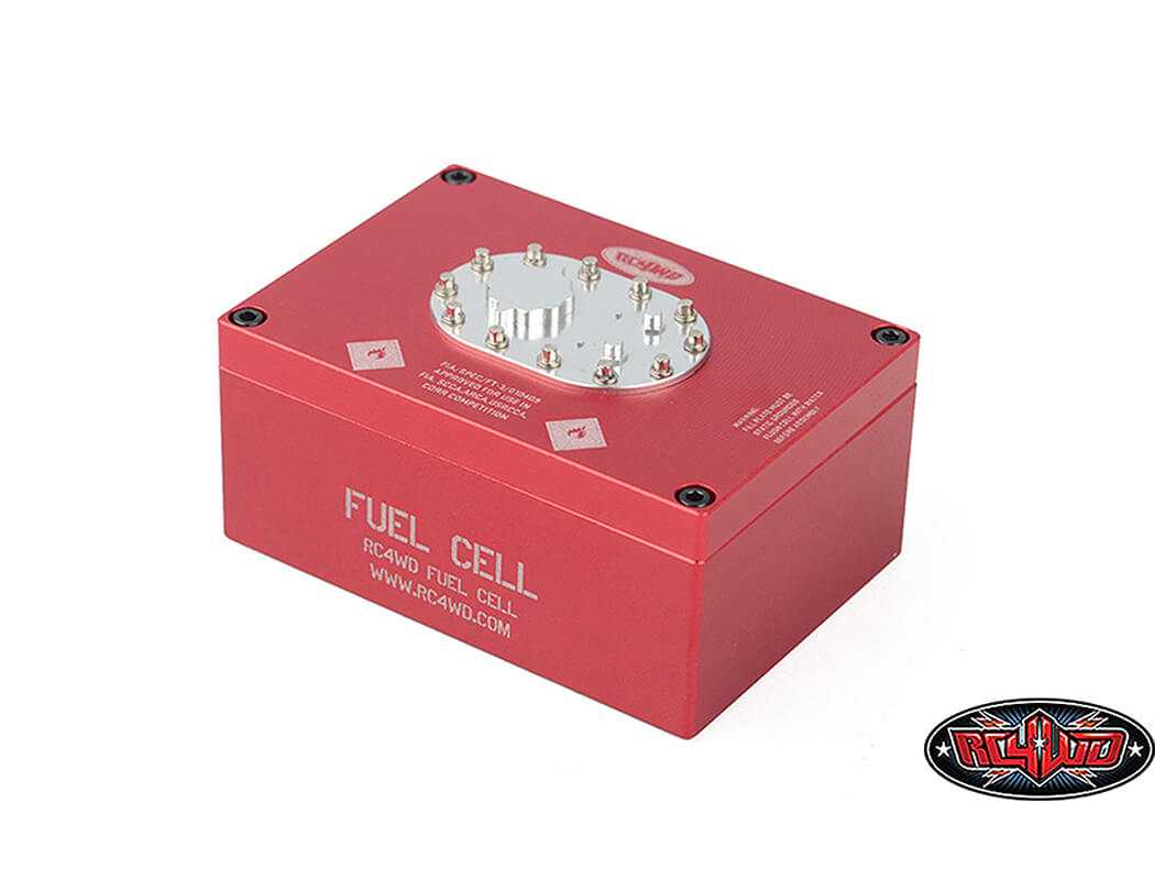 RC4WD BILLET ALUMINUM FUEL CELL RADIO BOX (RED)