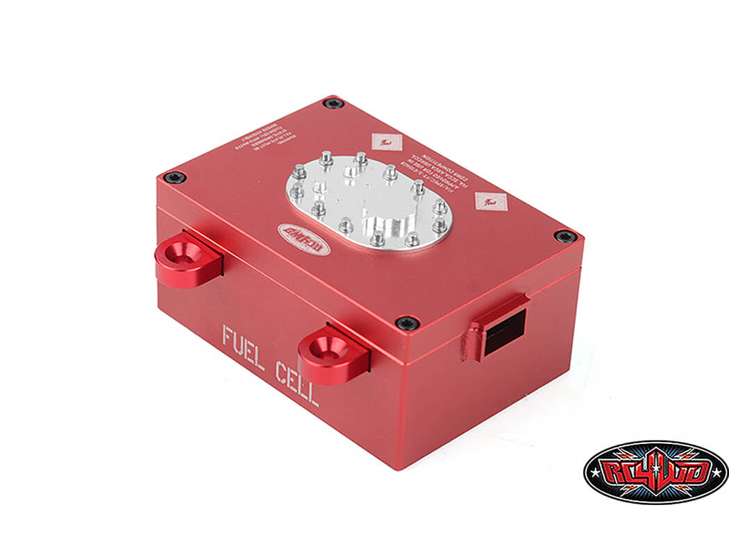 RC4WD BILLET ALUMINUM FUEL CELL RADIO BOX (RED)