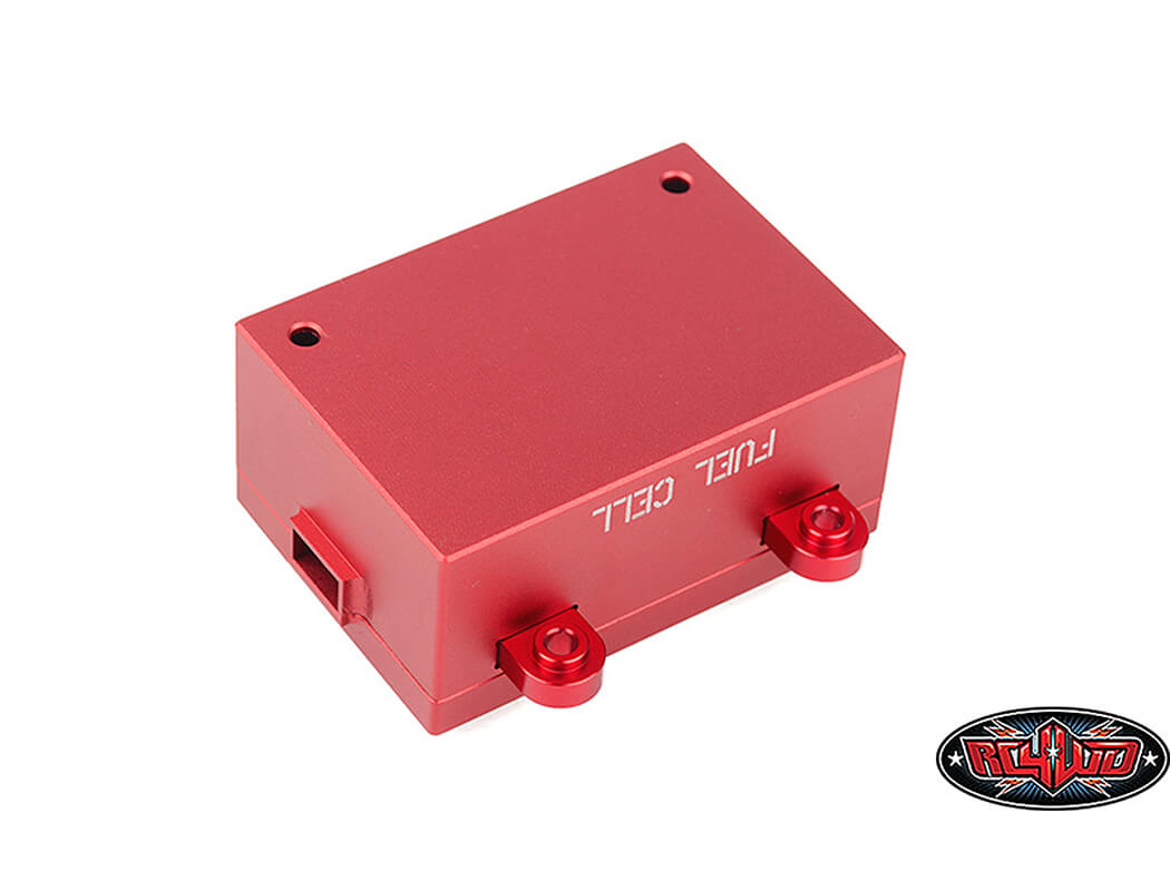 RC4WD BILLET ALUMINUM FUEL CELL RADIO BOX (RED)