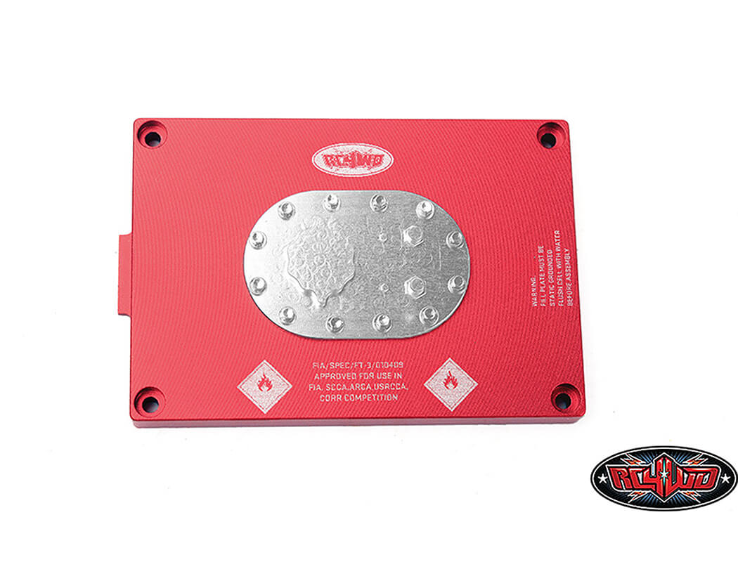 RC4WD BILLET ALUMINUM FUEL CELL RADIO BOX (RED)