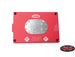 RC4WD BILLET ALUMINUM FUEL CELL RADIO BOX (RED)