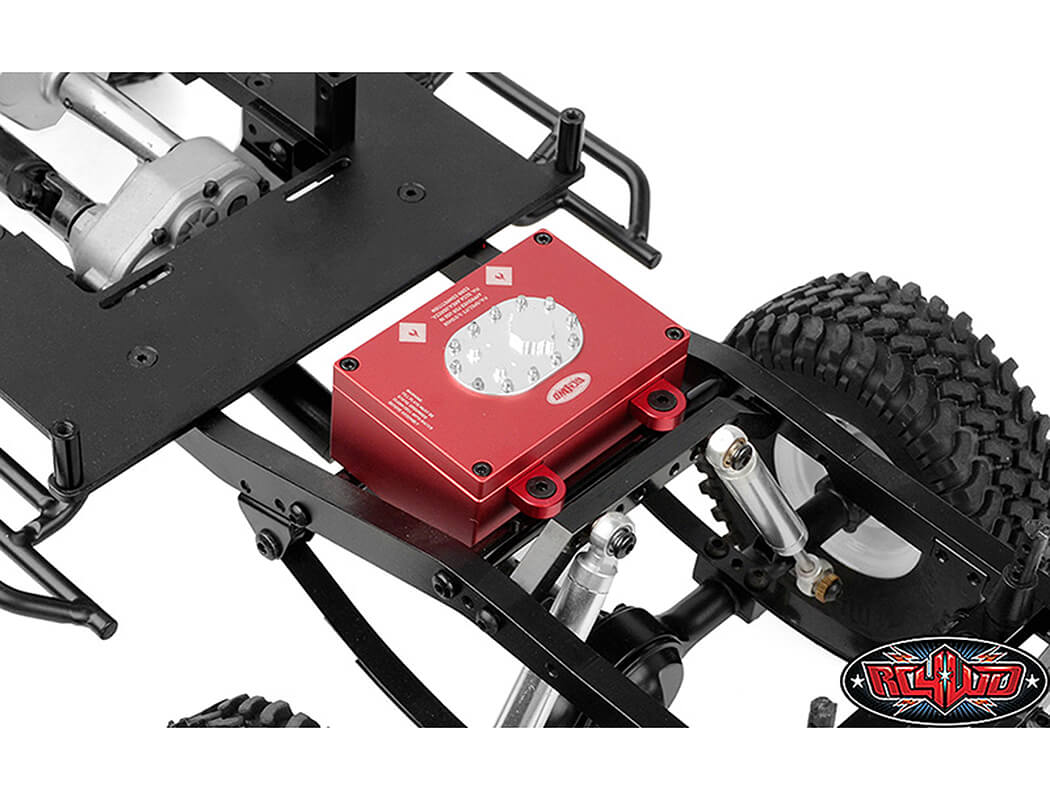 RC4WD BILLET ALUMINUM FUEL CELL RADIO BOX (RED)