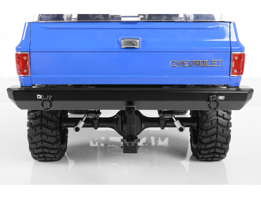 RC4WD TOUGH ARMOR REAR BUMPER WITH HITCH MOUNT FOR CHEVY BLAZER & K10