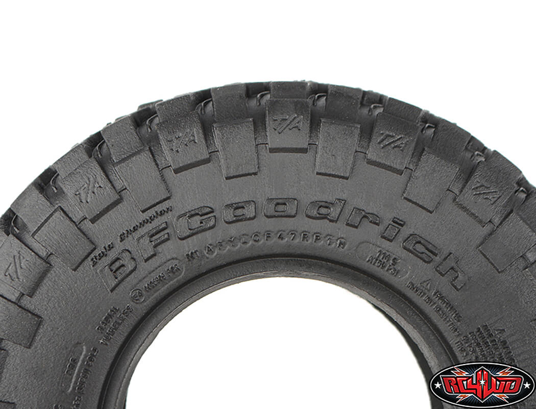 RC4WD BF GOODRICH MUD-TERRAIN T/A KM2 1.7" SCALE TYRES