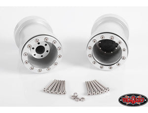 RC4WD UNIVERSAL MONSTER TRUCK BEADLOCK WHEELS V2 FOR CLOD BUSTER (ALUMINUM)