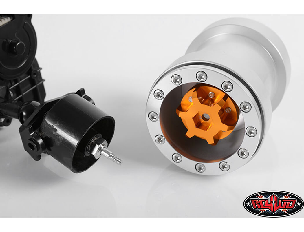 RC4WD UNIVERSAL MONSTER TRUCK BEADLOCK WHEELS V2 FOR CLOD BUSTER (ALUMINUM)