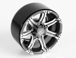 RC4WD DICK CEPEK GUN METAL 7 1.9" INTERNAL BEADLOCK WHEELS