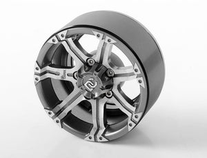 RC4WD DICK CEPEK GUN METAL 7 1.9" INTERNAL BEADLOCK WHEELS