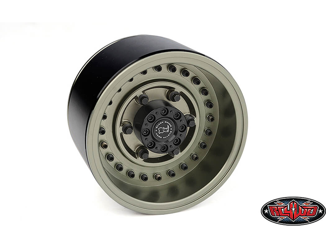 RC4WD BLACK RHINO ARMORY INTER NAL B/L DEEP DISH 2.2" WHEELS