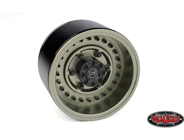RC4WD BLACK RHINO ARMORY INTER NAL B/L DEEP DISH 2.2" WHEELS