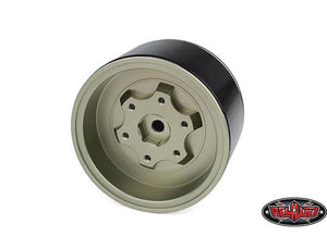 RC4WD BLACK RHINO ARMORY INTER NAL B/L DEEP DISH 2.2" WHEELS
