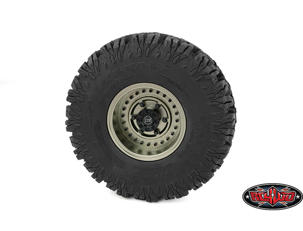 RC4WD BLACK RHINO ARMORY INTER NAL B/L DEEP DISH 2.2" WHEELS