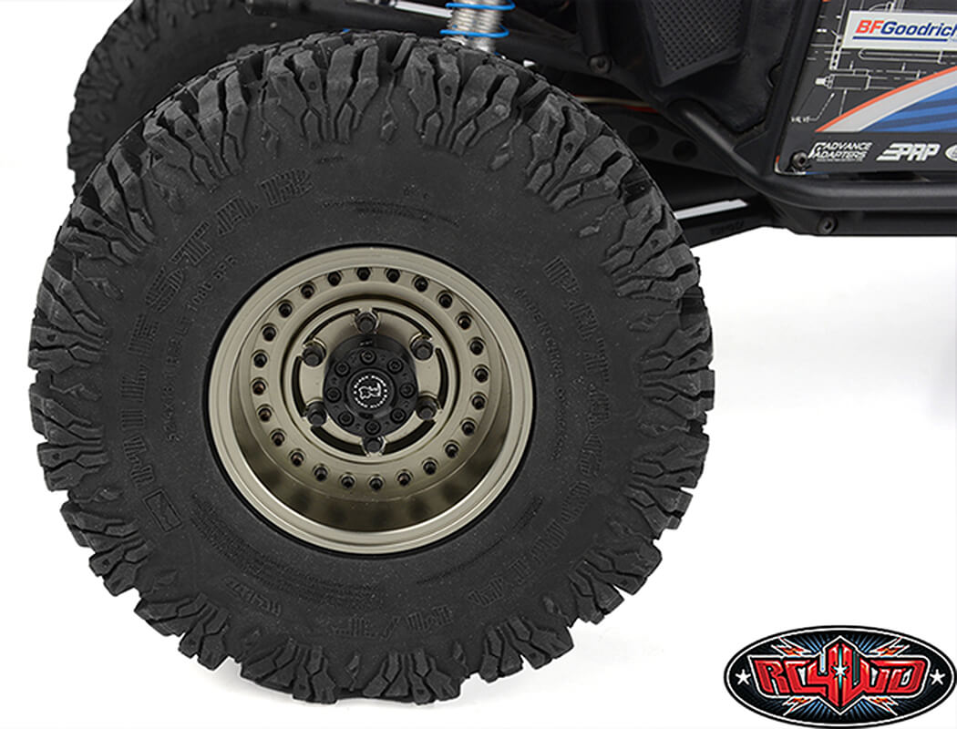 RC4WD BLACK RHINO ARMORY INTER NAL B/L DEEP DISH 2.2" WHEELS