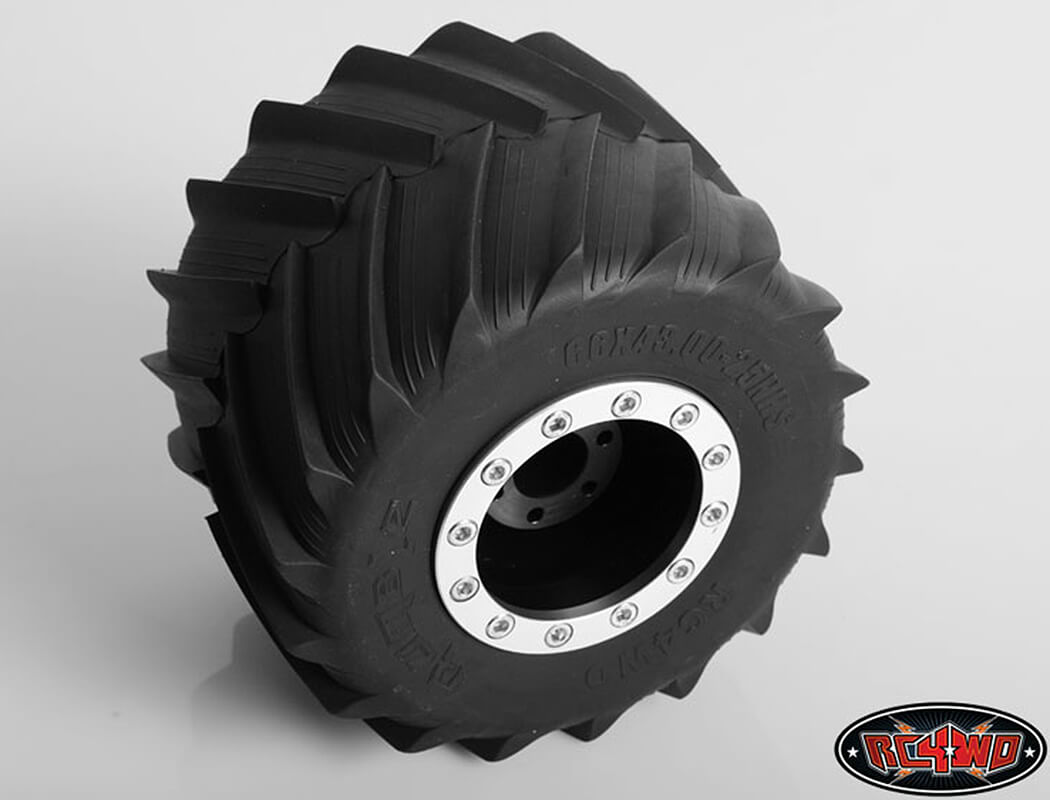 RC4WD UNIVERSAL MONSTER TRUCK BEADLOCK WHEELS V2 FOR TAMIYA