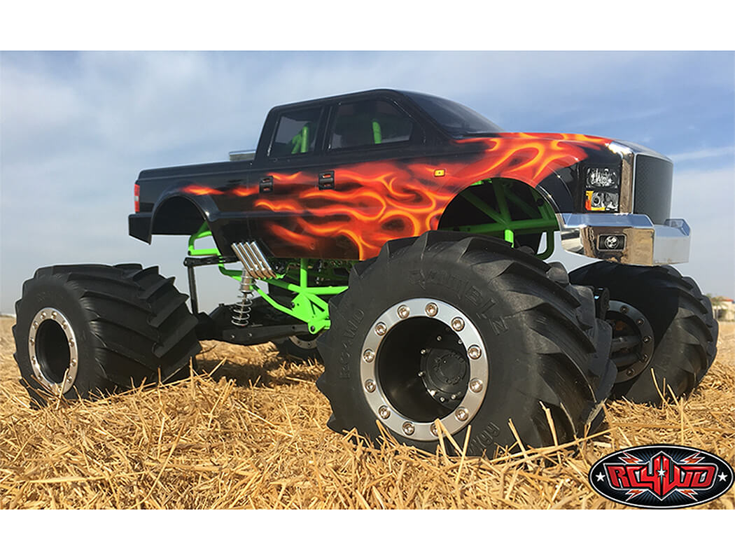 RC4WD UNIVERSAL MONSTER TRUCK BEADLOCK WHEELS V2 FOR TAMIYA