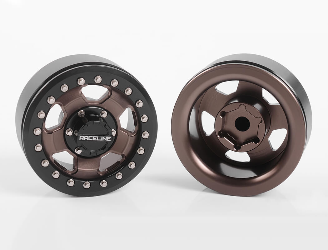 RC4WD RACELINE COMBAT 1.55" BEADLOCK WHEELS