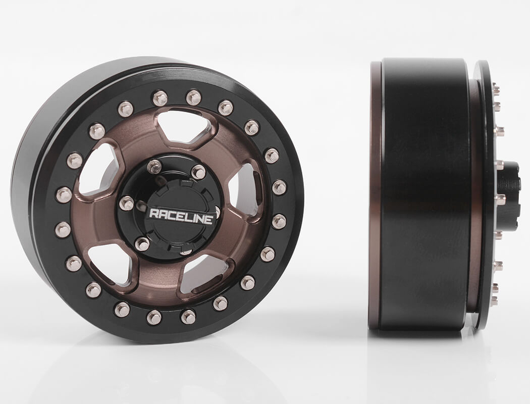 RC4WD RACELINE COMBAT 1.55" BEADLOCK WHEELS
