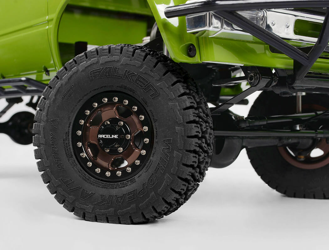 RC4WD RACELINE COMBAT 1.55" BEADLOCK WHEELS
